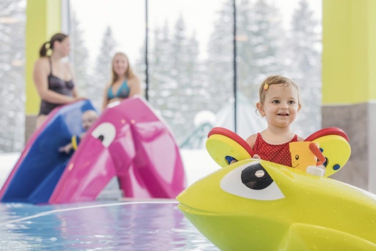 Wasserwelt für die ganze Familie im Zugspitz Resort