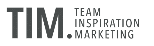 Schwarzes TIM. Logo - Team Inspiration Marketing